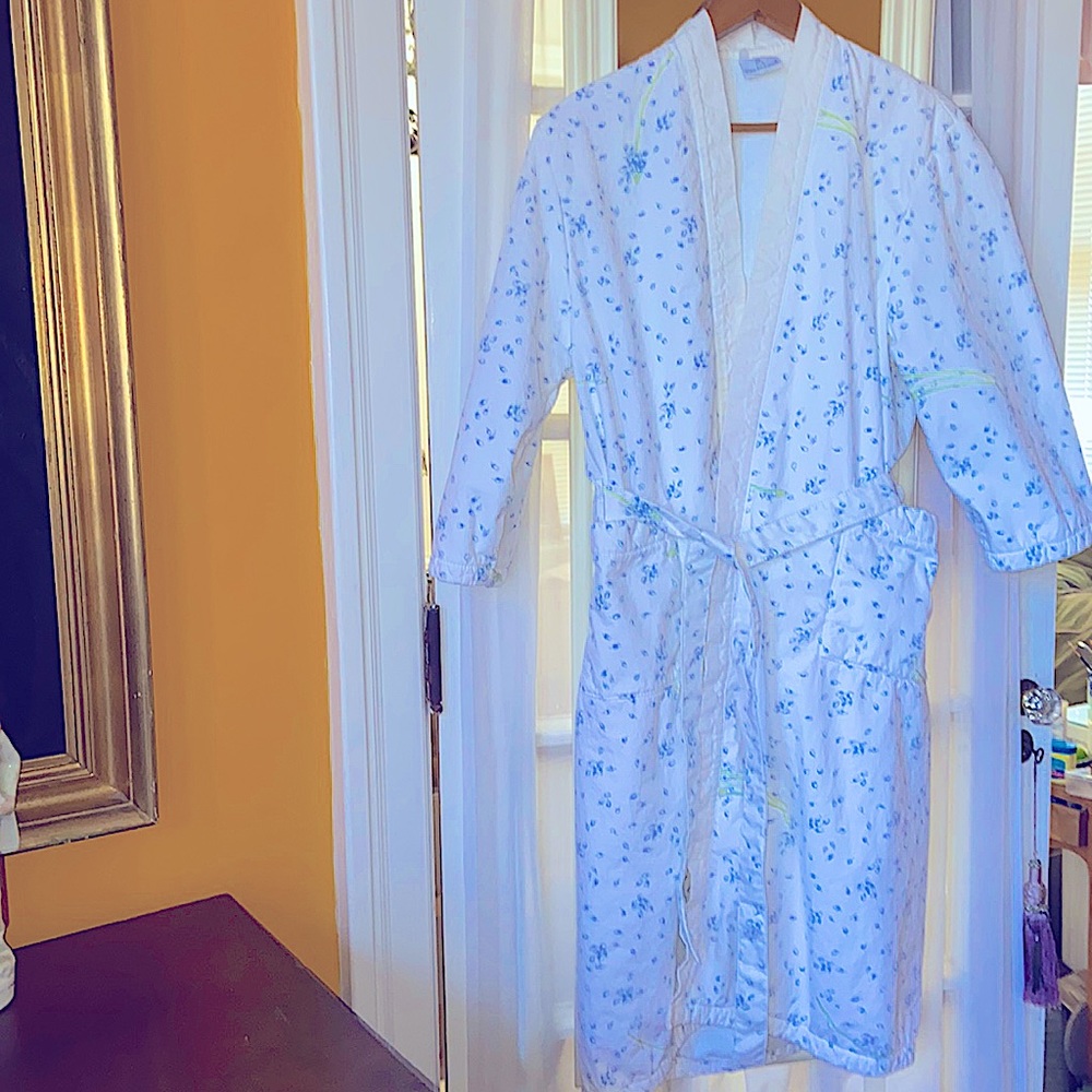 Yves Delorme Cotton with Cotton Terry Lining -  Apres bath robe